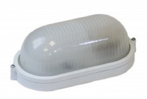 Светильник банный Navigator NBL-O1-60 E27 60Вт IP54 Овал Белый 195х75мм картинка 